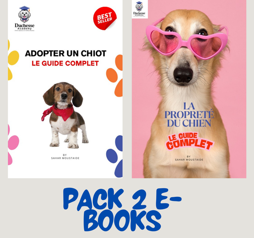 Pack 2 E-books: « Bien accueillir son chiot & Réussir la propreté »